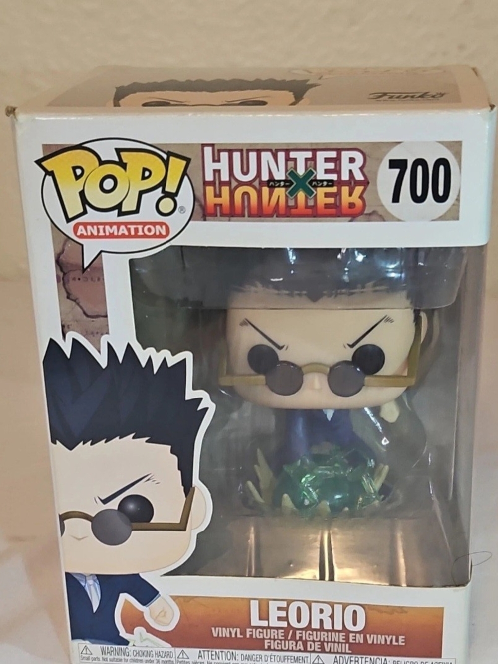 Funko Pop! Hunter x Hunter Leorio with Black Hair and Blue Suit